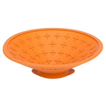 LickiMat Lízací podložka do vany Splash Orange