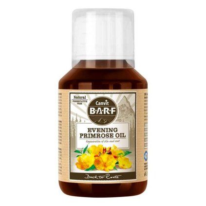 Canvit BARF Pupálkový olej 100 ml Srst, svědivost, kožní alergie