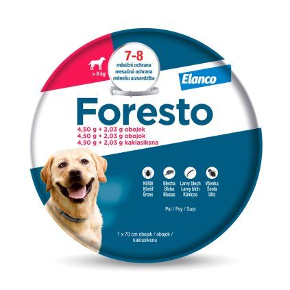 Foresto Obojek proti klíšťatům pro psy 70 cm